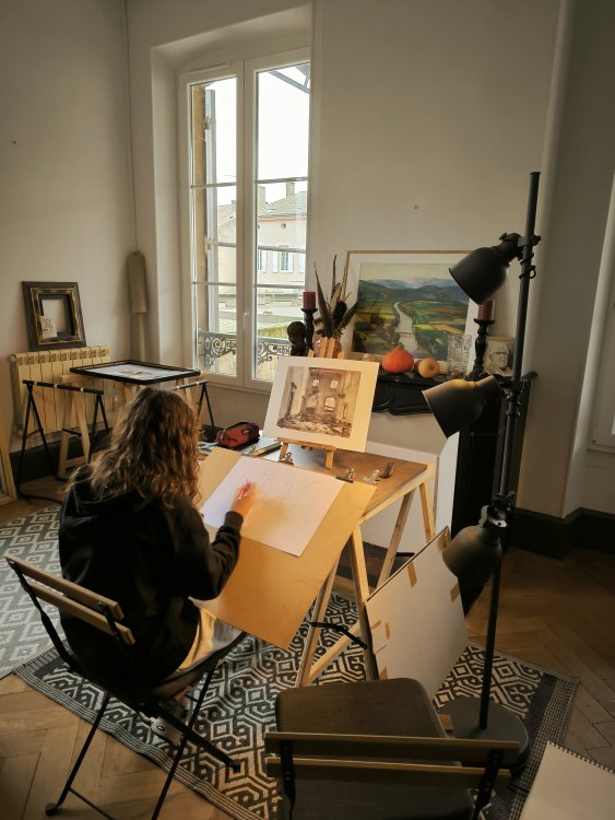 Cours de dessins à La Rochelle