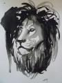 Lion au clair de lune VENDU