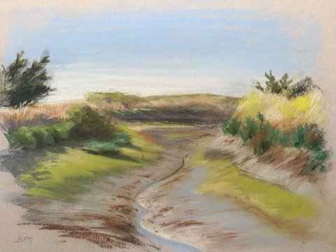 Été pastel à l'île de Ré